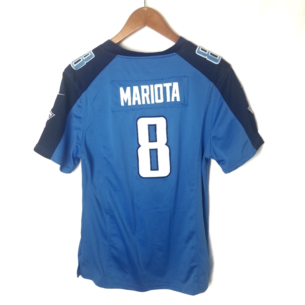 Nike On Field Marcus Mariota Titans Jersey